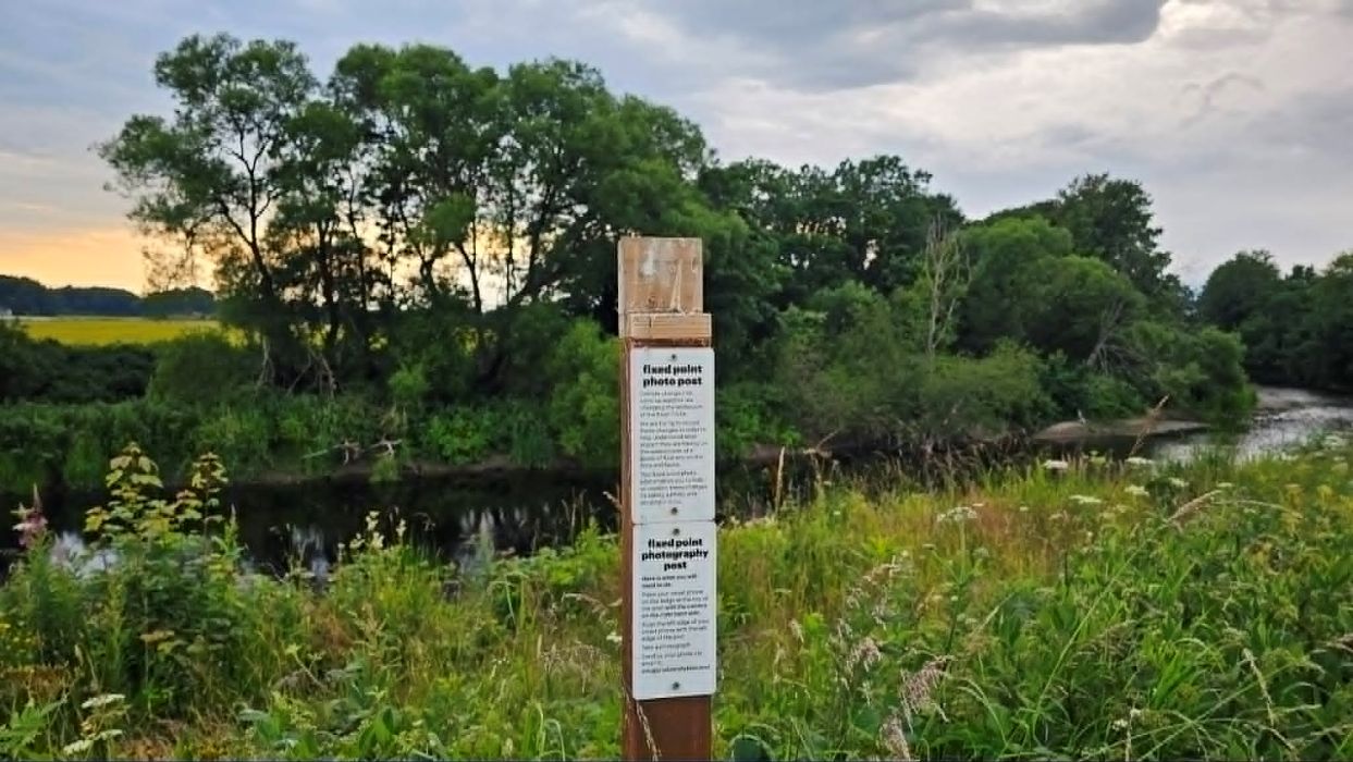 path along river Ericht