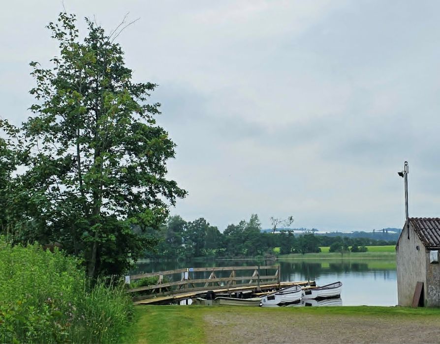 enjoy the view over the loch